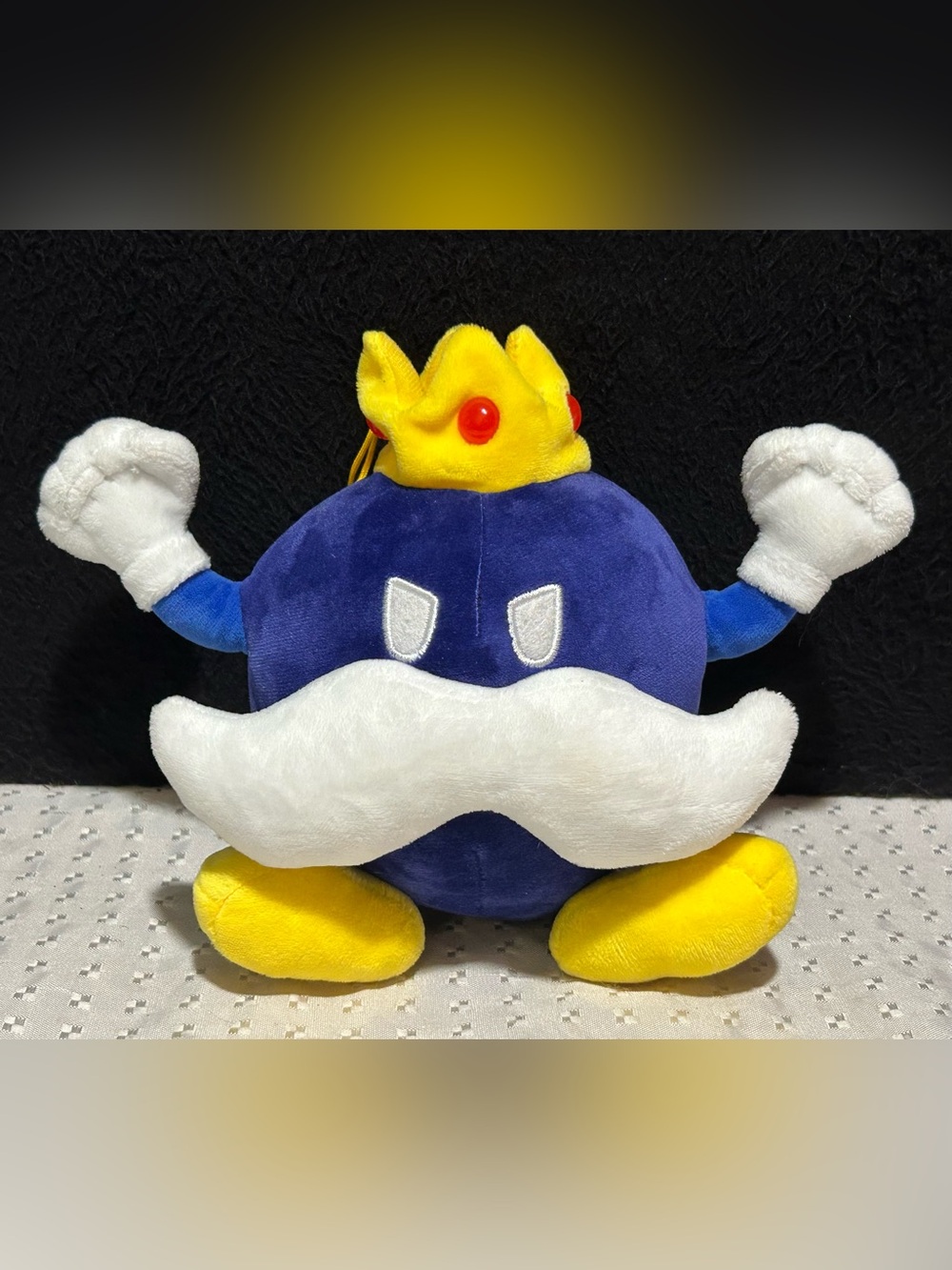 Super Mario King Bob-omb Plush with Japanese Tag
